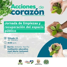 Jornada de limpieza y recuperación del espacio público