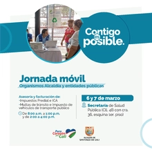 Jornada Móvil para Organismos Alcaldía y entidades públicas - Facturación y asesoría en impuestos y multas de tránsito