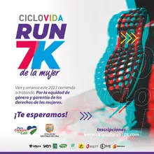Ciclovida RUN 7K de la mujer