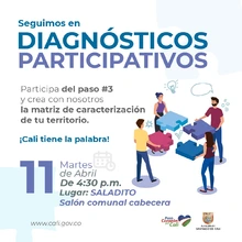 Diagnósticos participativos Saladito