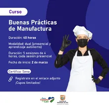 Curso buenas practicas de manufactura