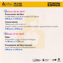 Cali es Cultura Popular  Agéndate con la Literatura Caleña - Festival Internacional del Libro de Bogotá