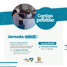 Jornada móvil en Torres de Comfandi
