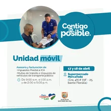 MercaTodo / Unidad Móvil - Facturación y asesoría en impuestos y multas de tránsito