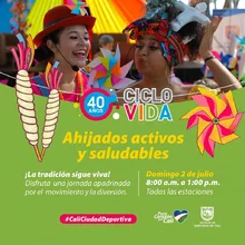 Ciclovida -40 años- Ahijados activos y saludables