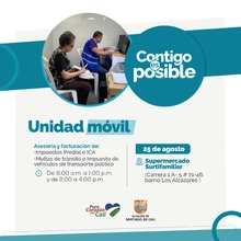 Supermercado Surtifamiliar / Unidad Móvil - Facturación y asesoría en impuestos y multas de tránsito