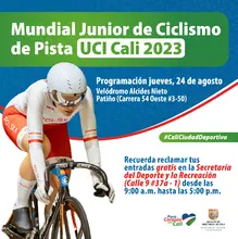 Mundial Junior Ciclismo de pista UCI Cali 2023