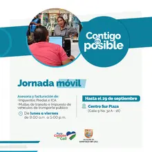 Jornada Móvil en Centro Sur Plaza - Facturación y asesoría en impuestos y multas de tránsito