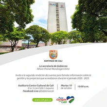 Segunda rendición de cuentas Secretaría de Gobierno