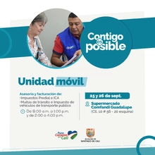 Supermercado Comfandi Guadalupe / Unidad Móvil 