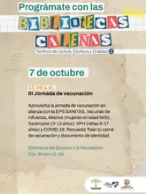 Prográmate con la Bibliotecas Caleñas