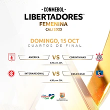 CONMEBOL Libertadores Femenina Cali 2023 - Cuartos de final
