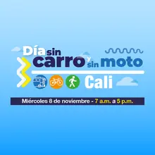 Día sin carro y sin moto