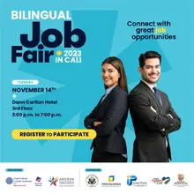 Si hablas inglés y buscas trabajo este 14 de noviembre de 2 a 7 p.m. en el Hotel Dann Carlton Cali.