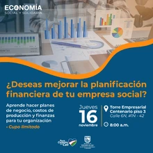 Convocatoria del 01 de noviembre al 14 de noviembre, para organizaciones, grupos o colectivos.