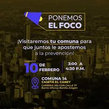 ¡Ponemos el foco en la comuna 14! 