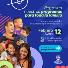 Regresan nuestros programas para toda la familia