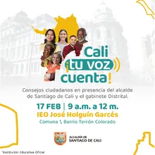 Cali ¡tu voz cuenta!