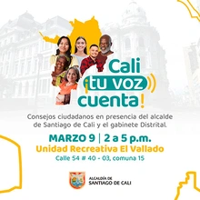 Cali ¡tu voz cuenta! - Comuna 15