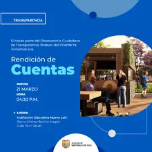 Rendición de Cuentas - Bulevar del Oriente