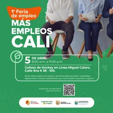 1ª Feria de empleo MÁS EMPLEOS CALI