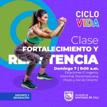 Clase de fortalecimiento y resistencia - Ciclovida