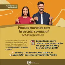 Capacitación sobre reforma de estatutos de las JAC