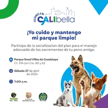 ¡ Yo cuido y mantengo mi parque limpio!