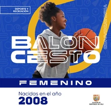 Convocatoria inscripción - Baloncesto femenino