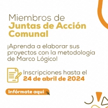Capacitación de miembros de Juntas de acción comunal en formulacion de proyectos en Metodología Marco Lógico