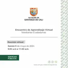 Encuentro de aprendizaje virtual