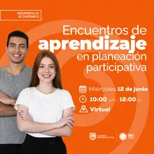 Encuentros de aprendizaje en planeación participativa