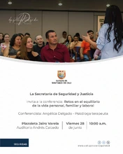 Conferencia Retos en el equilibrio de la vida personal, familiar y laboral