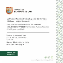 Auditorias visibles al contrato #507-2023
