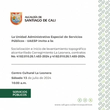 Socialización y levantamiento topográfico