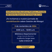 Jornada de sensibilizacion sobre Gestion del Riesgo