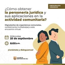 como obtener la personería jurídica y  sus aplicaciones en la actividad comunitaria?