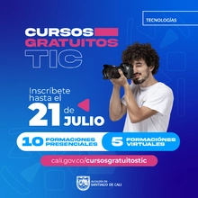 Tercer ciclo de cursos gratuitos TIC