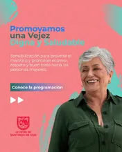 Estamos promoviendo un envejecimiento activo y saludable