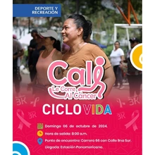 Ciclovida - Cali le corre al cáncer