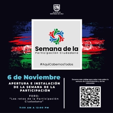 Semana de la participación 6 de noviembre 2024