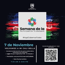 Semana de la participación 7 de noviembre 2024