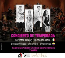 CONCIERTO DE TEMPORADA Orquesta Filarmónica de Cali