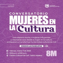 Conversatorio Mujeres en Cultura