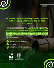 Socialización del convenio interadministrativo - Corregimiento de Pance