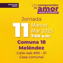 Jornada de Estetización 11 de marzo de 2025 - Comuna 18 Meléndez Calle 4ab #95 - 01 Casa comunal