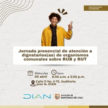 Titulo Jornada presencial de atención a organismos comunales RUB y RUT 
