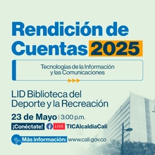 Primera rendición de cuentas DATIC