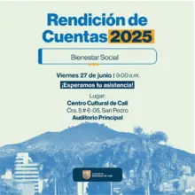 Rendicion de cuentas Bienestar 2025