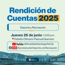 Rendición de Cuentas - 2025 Facebook Live @SecDeporteCali